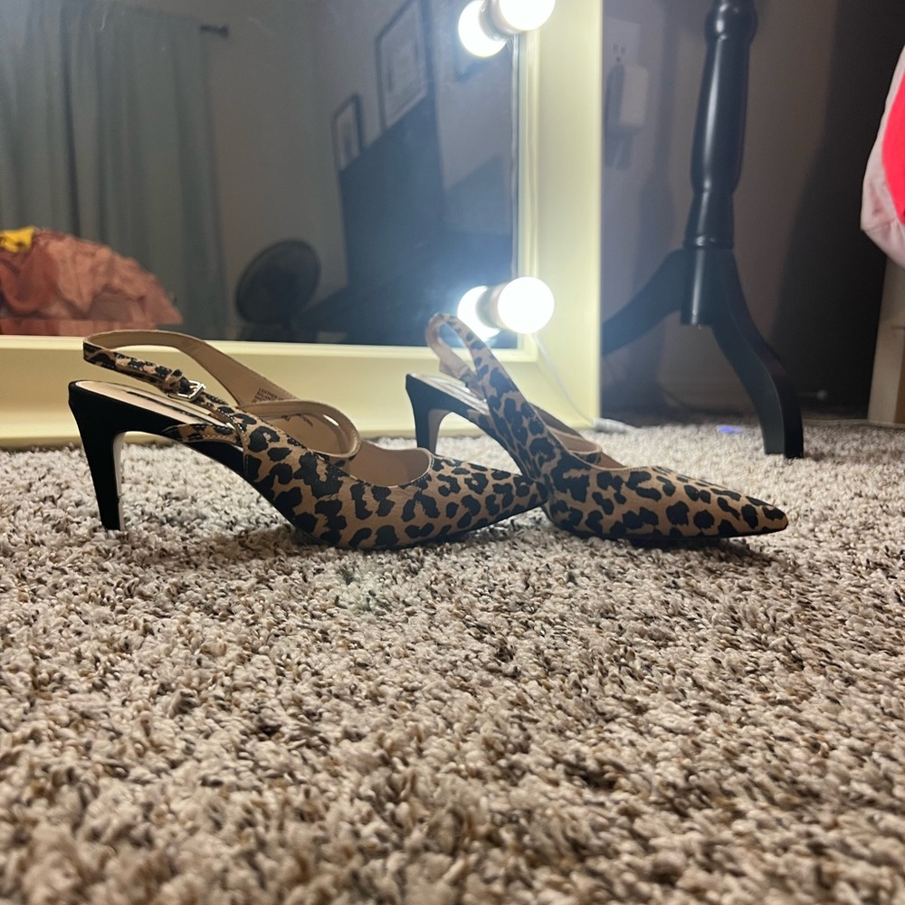 Leopard Heels